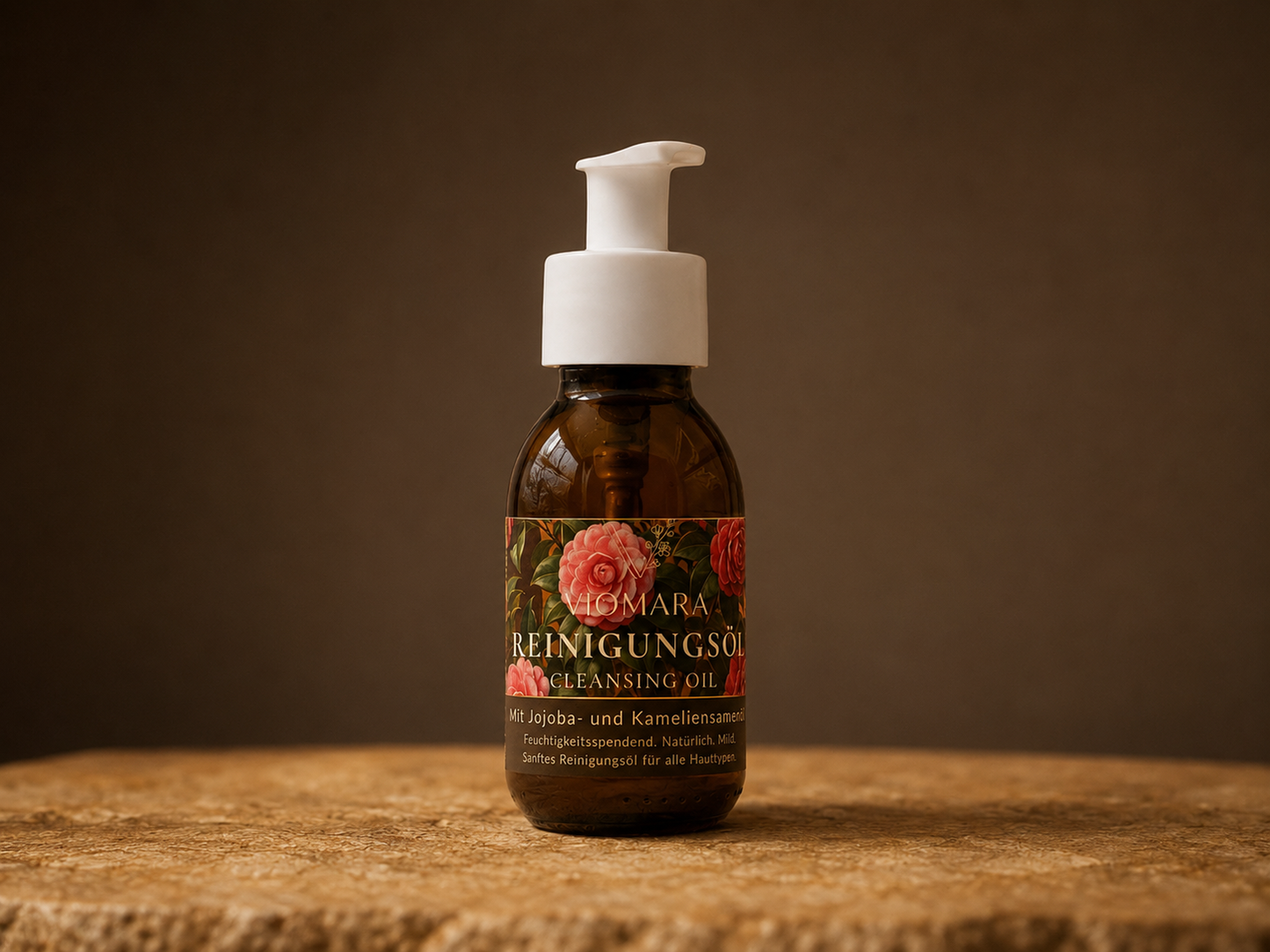 VIOMARA Reinigungsöl – Cleansing Oil mit Jojoba- & Kameliensamenöl