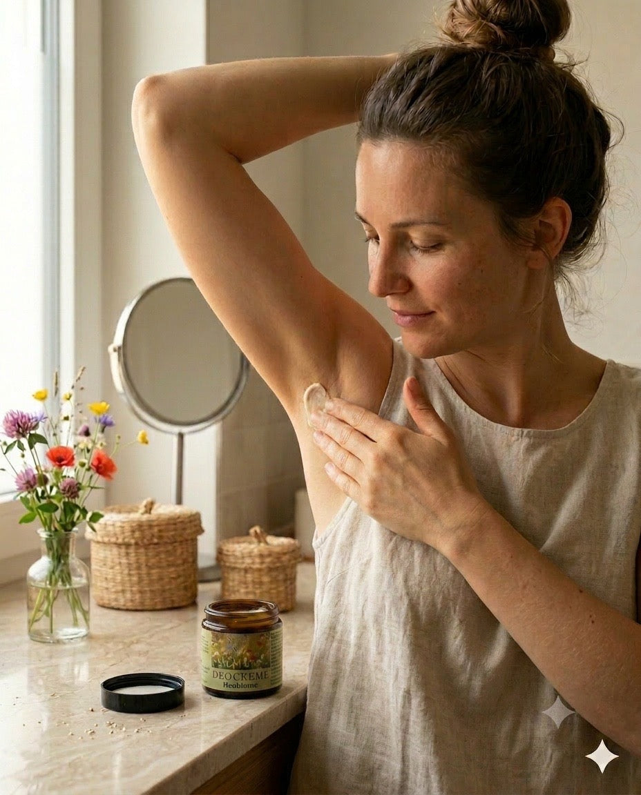 Deo-Creme Heublume 60g | Natürliche Aluminiumfreie Deodorant Creme | VIOMARA